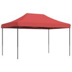 Partytent inklapbaar pop-up 440x292x315 cm bordeauxrood, Verzenden, Nieuw, 2 meter of meer, Partytent