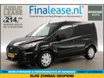 Ford Transit Connect 1.0 Ecoboost L1H1 Benzine Airco €214pm, Auto's, Zwart, Handgeschakeld, Nieuw, Ford