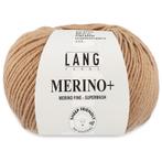 Lang Yarns Merino Plus - 139 camel - Merinowol Garen, Ophalen of Verzenden, Nieuw