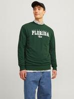 SALE -43% | Jack & Jones Sweatshirt groen | OP=OP, Kleding | Heren, T-shirts, Nieuw, Verzenden