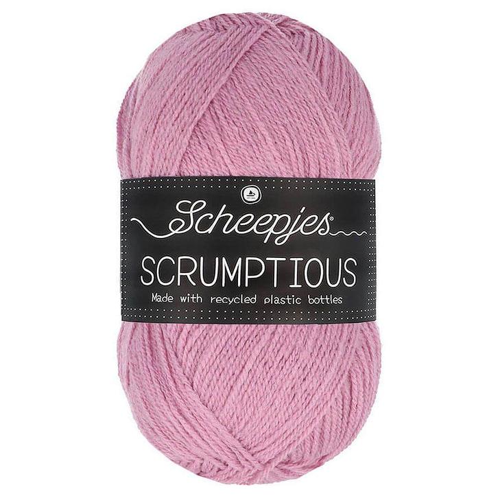 Scheepjes Scrumptious - 307 Raspberry Mousse - Gerecycled, Hobby en Vrije tijd, Breien en Haken, Ophalen of Verzenden