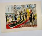 Yves Brayer (1907-1990) - Limited - Le couronnement Fetes et, Antiek en Kunst