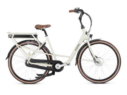 Veiling - Popal elektrische damesfiets Maeve 28 zand, Fietsen en Brommers, Elektrische fietsen