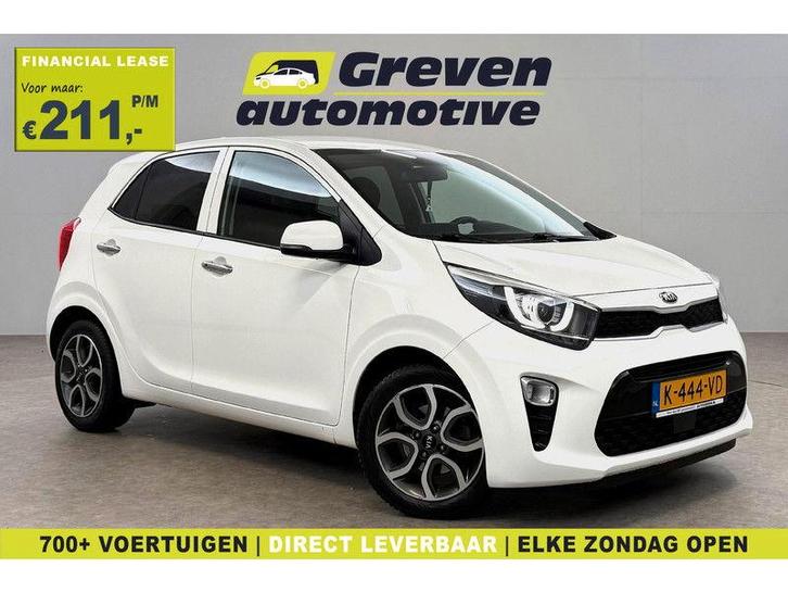 Kia Picanto 1.0 DPi DynamicPlusLine | Camera | Cruise |, Auto's, Overige Auto's, Handgeschakeld, Hatchback, Benzine, Wit