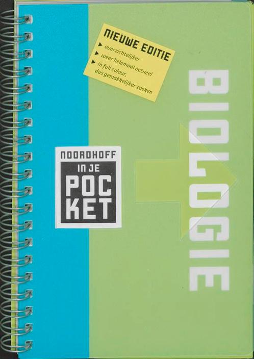 Noordhoff Biologie in je pocket 9789001780166 J.T. Boer, Boeken, Wetenschap, Gelezen, Verzenden
