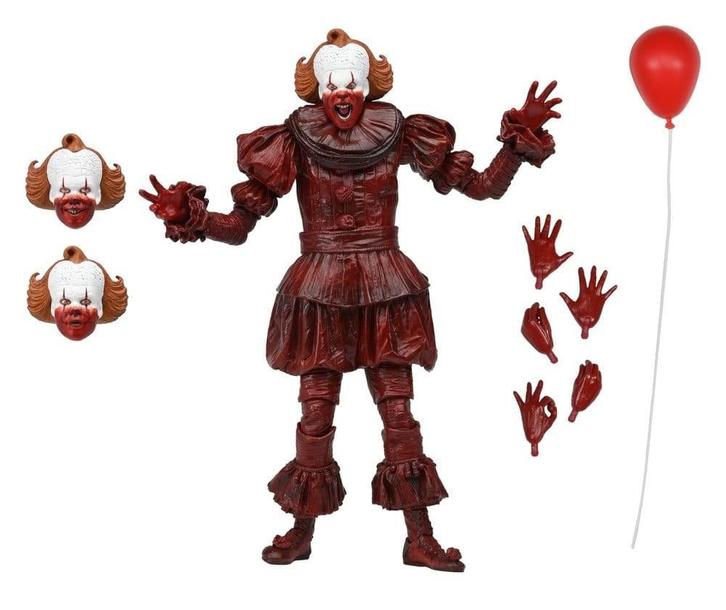 It: Welcome To Derry Action Figure Blood Pennywise 18 cm, Verzamelen, Film en Tv, Nieuw, Ophalen of Verzenden