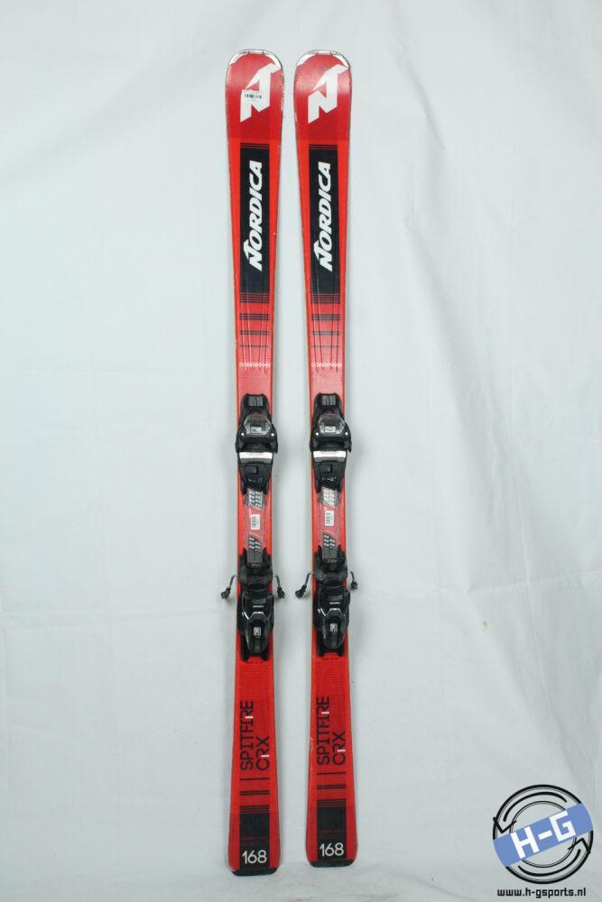 Refurbished - Ski - Nordica Doberman spitfire CRX - 168, Sport en Fitness, Skiën en Langlaufen, Skiën, 160 tot 180 cm, Gebruikt