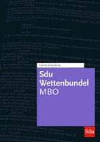 Sdu Wettenbundel MBO 2023 2024 9789012409087, Zo goed als nieuw