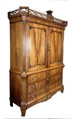 Kabinet - Louis XVI - Mahonie, Antiek en Kunst
