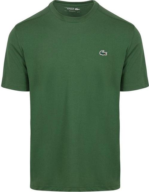 Lacoste Sport T-Shirt Donkergroen maat XXL Heren, Kleding | Heren, T-shirts, Nieuw, Overige maten, Verzenden