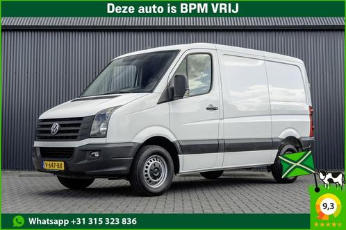 Volkswagen Crafter 28 TDI | L1H1 | Cruise | Airco | Euro 6, Auto's, Bestelauto's, Lease, Handgeschakeld, Wit, Grijs, Stof, Diesel