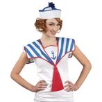 Pet Marine blauw/wit, Verzenden, Nieuw, Feestartikel