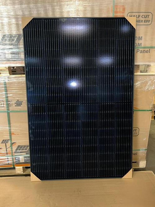 Zonnepanelen 450 Watt - Full Black - Uit Voorraad Leverbaar!, Doe-het-zelf en Verbouw, Zonnepanelen en Toebehoren, Paneel, Nieuw