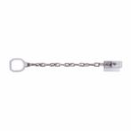 Benson Deurketting met dekring - Verzinkt - 20 cm - Eenvo..., Doe-het-zelf en Verbouw, IJzerwaren en Bevestigingsmiddelen, Ophalen of Verzenden