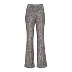 Liu Jo • pantalon met pailletten • S (IT42), Kleding | Dames, Broeken en Pantalons, Nieuw, Liu Jo, Bruin, Maat 36 (S)