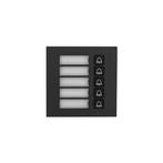 VTO4202FB-MB5 5-voudige beldrukker Zwart, Audio, Tv en Foto, Videobewaking, Ophalen of Verzenden, Nieuw