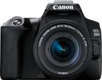 Canon EOS 250D zwart + 18-55 f/4-5.6 IS STM, Audio, Tv en Foto, Nieuw, Verzenden