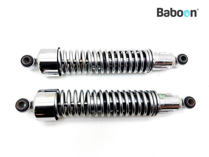 Achter Schokbreker Set Harley-Davidson XLH 1200 C Custom, Motoren, Onderdelen | Harley-Davidson, Gebruikt, Verzenden