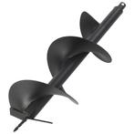 vidaXL Grondboor 250 mm staal, Doe-het-zelf en Verbouw, Verzenden, Nieuw