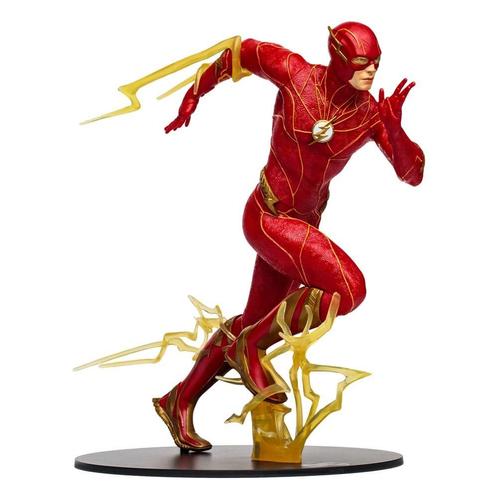 DC The Flash Movie PVC Statue Flash 30 cm, Verzamelen, Film en Tv, Nieuw, Ophalen of Verzenden