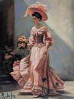 Salvatore Rodriquez (1957) - Dama in Rosa, Antiek en Kunst