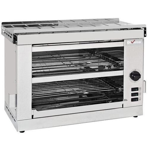 Toaster-salamander 2 verdiepen, met timer | Diamond | WR-TSE, Zakelijke goederen, Horeca | Overige, Verzenden
