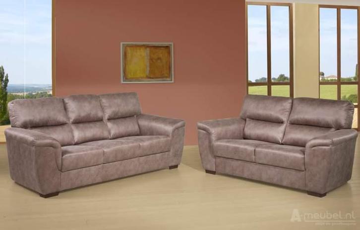 Bankstel Oostrum - rechte banken, Huis en Inrichting, Banken | Bankstellen, Nieuw, Stof