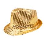 Gouden Hoed Glitter, Verzenden, Nieuw