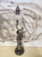 Mathurin Moreau (1822-1912) - Olielamp - Spelter, Metaal,