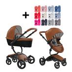 Mima Xari Kinderwagen | Frame - Zwart | Zitting + Kap - Kame, Verzenden, Nieuw