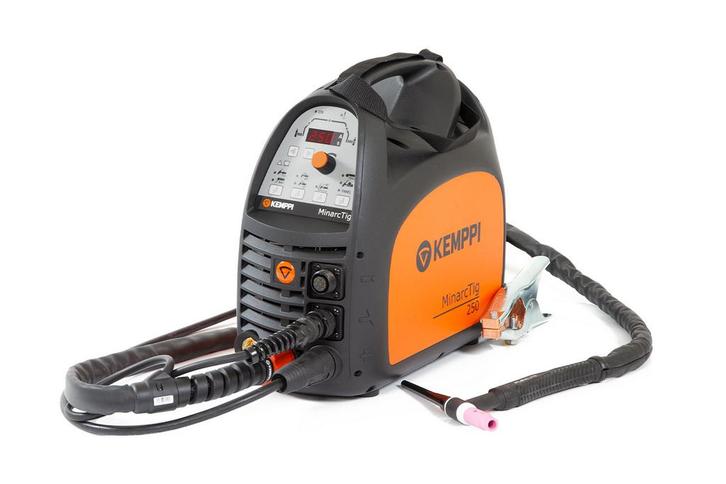 Kemppi MinarcTig 250 met toorts TIG lasapparaat, Doe-het-zelf en Verbouw, Gereedschap | Lasapparaten, Nieuw, Ophalen of Verzenden