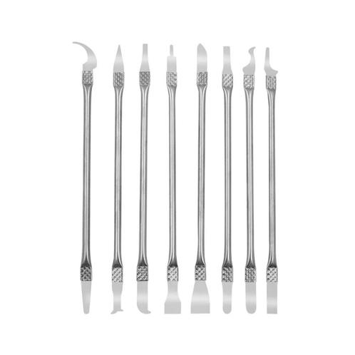 Professionele Openingstool Gereedschapset - RVS - 8-delig -, Doe-het-zelf en Verbouw, Gereedschap | Handgereedschap, Nieuw, Verzenden