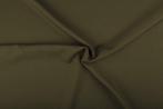 Terlenka stof Khaki – Polyester stoffen, Hobby en Vrije tijd, Stoffen en Lappen, Bruin, 120 cm of meer, Ophalen of Verzenden, Polyester