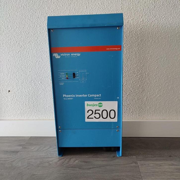 Victron Phoenix omvormer C12/2000 gebruikt 2500 | getest, Auto diversen, Overige Auto diversen, Ophalen of Verzenden