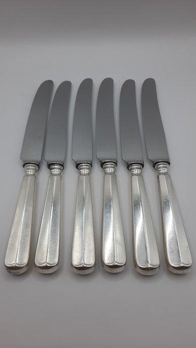 van Kempen en Begeer - Bestekset (6) - haags lofje - .835, Antiek en Kunst, Antiek | Goud en Zilver