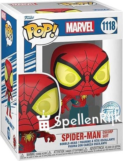 Funko Pop! - Marvel Spider-Man in Oscorp Suit #1118 | Funko, Verzamelen, Poppetjes en Figuurtjes, Nieuw, Verzenden