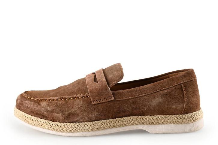 Vertice Instappers in maat 41 Bruin | 15% korting, Kleding | Heren, Schoenen, Bruin, Zo goed als nieuw, Overige typen, Verzenden