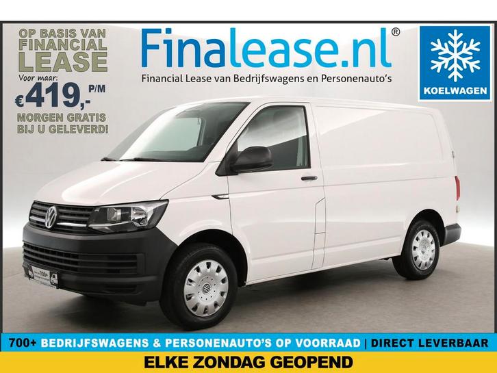 Volkswagen Transporter 2.0 TDI L2H1 Koelwagen 0° Airco, Auto's, Bestelauto's, Lease, Handgeschakeld, Diesel, ABS, Boordcomputer