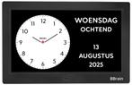 BBrain Analoge Dementieklok met WiFi – Herinneringen & Dagst, Ophalen of Verzenden, Nieuw