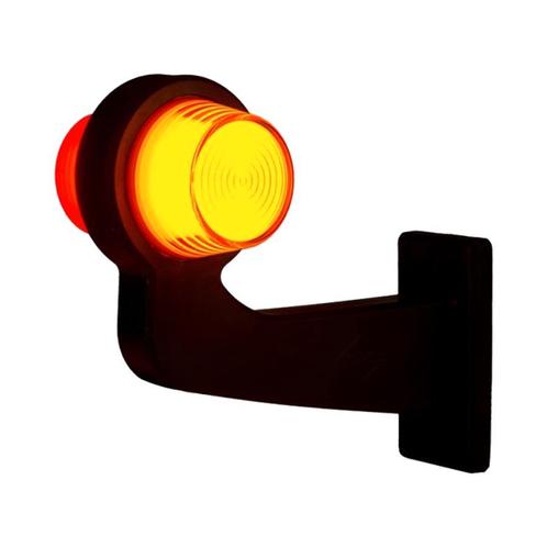 Horpol LED Breedtelamp 12-24V Oranje-Rood NEON Look Rechts L, Auto-onderdelen, Verlichting, Nieuw, Ophalen of Verzenden