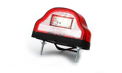 Kentekenverlichting - 2 LEDS - Led Kentekenlamp - 12/24 Volt, Auto-onderdelen, Verlichting, Nieuw, Universele onderdelen, Ophalen of Verzenden
