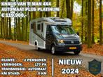 Knaus Van TI PLUS PLATINUM AUTOMAAT 4x4 NIEUW! LUCHTVERING, Diesel, Tot en met 3, 6 tot 7 meter, Knaus