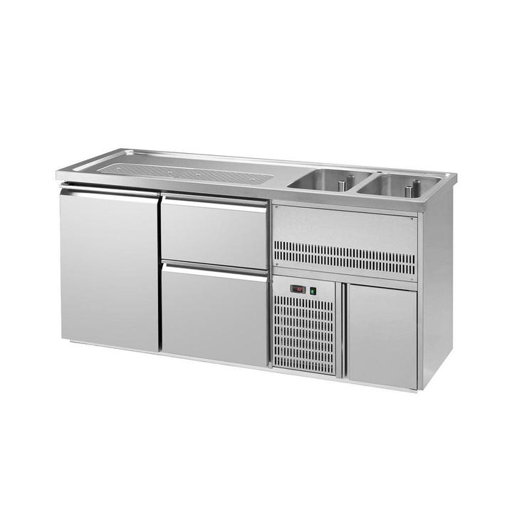 GGM Gastro | Biertoonbank Premium PLUS - 1950x700mm - 1 deur, Zakelijke goederen, Horeca | Meubilair en Inrichting, Nieuw in verpakking