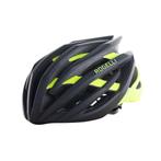 Fietshelm Tecta Zwart/fluor geel, Verzenden, Nieuw