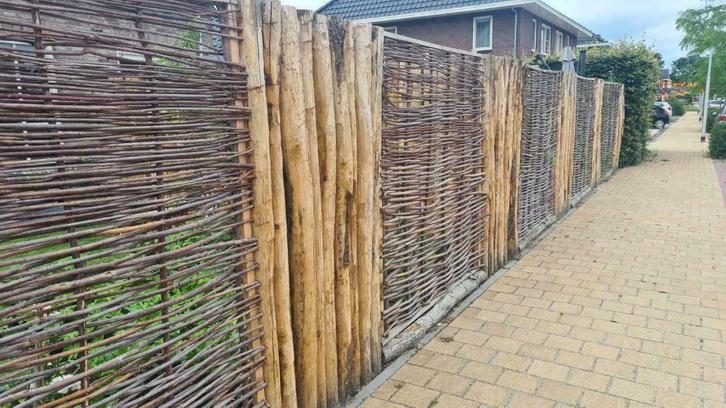 Wilgenmat, Bamboerol, Heidemat, Boomschorsrol & Schermen, Tuin en Terras, Schuttingen, Nieuw, Overige materialen, Ophalen