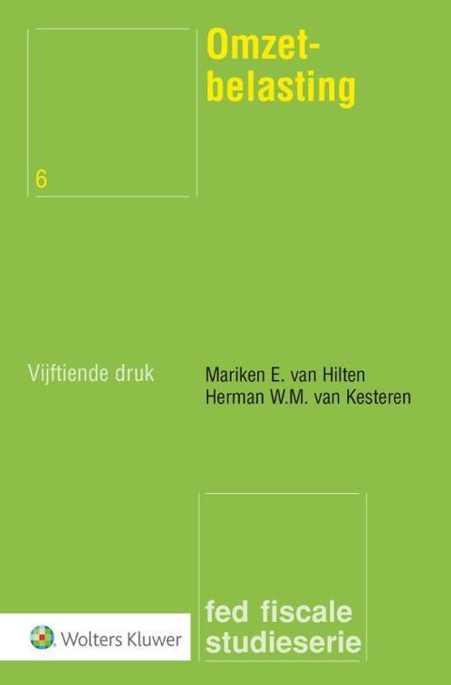 Omzetbelasting 9789013141221, Boeken, Economie, Management en Marketing, Zo goed als nieuw, Verzenden