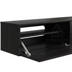Madera TV-Meubel zwevend zwart 280 cm, Overige materialen, Nieuw, Ophalen of Verzenden, 200 cm of meer