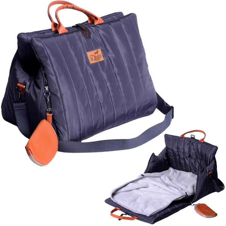 Luxe Hondentas Antraciet voor honden tot 8KG, Dieren en Toebehoren, Honden-accessoires, Nieuw, Ophalen of Verzenden