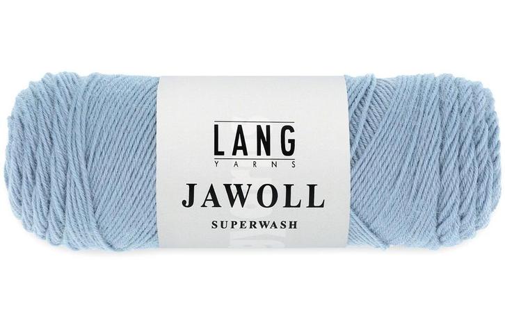 Lang Yarns Jawoll Superwash - 234 licht jeansblauw - Sokke, Hobby en Vrije tijd, Breien en Haken, Ophalen of Verzenden