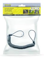 Spiraalkabel met twee lussen met een lengte van 3 meter, Verzenden, Nieuw